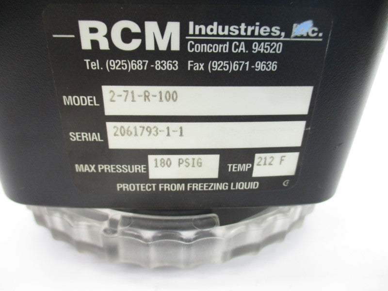 RCM 2-71-R-100 180PSI NSNP