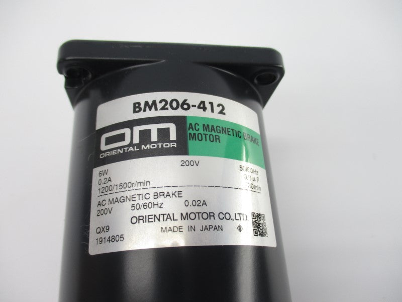 ORIENTAL MOTOR BM206-412 200V 0.2A NSNP
