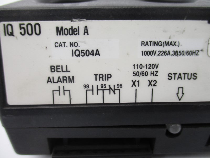 WESTINGHOUSE IQ504A 110-120V 226A UNMP