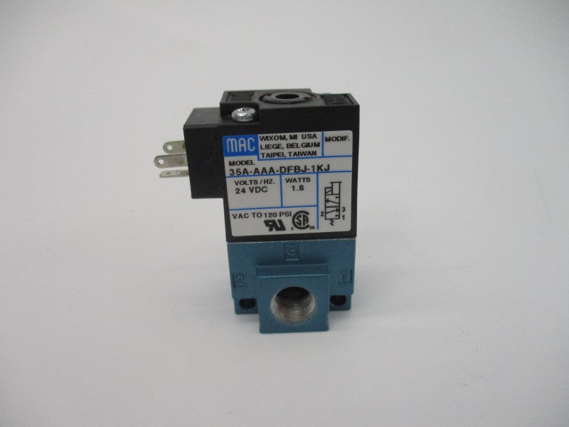 MAC 35A-AAA-DFBJ-1KJ 24VDC 120PSI NSMP