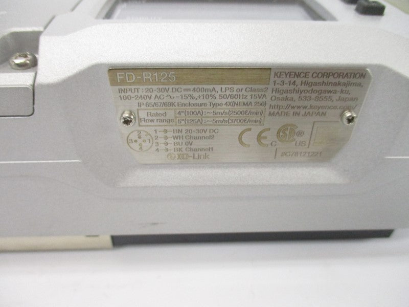 KEYENCE FD-R125 100-240VAC  NSNP