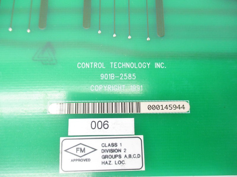CONTROL TECHNLOGY 2585 UNMP