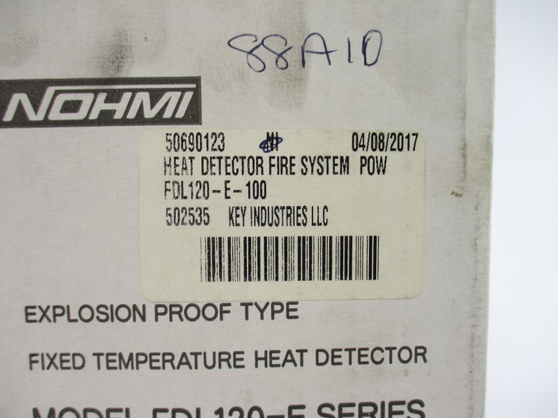 NOHMI FDL120-E-100 30VDC NSMP