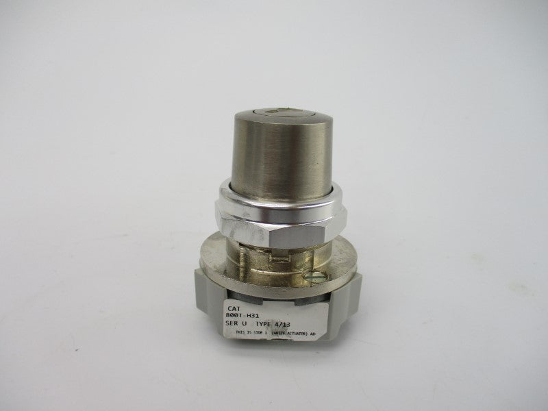 ALLEN BRADLEY 800T-H31 SER. U (NO KEY) (WH) NSMP