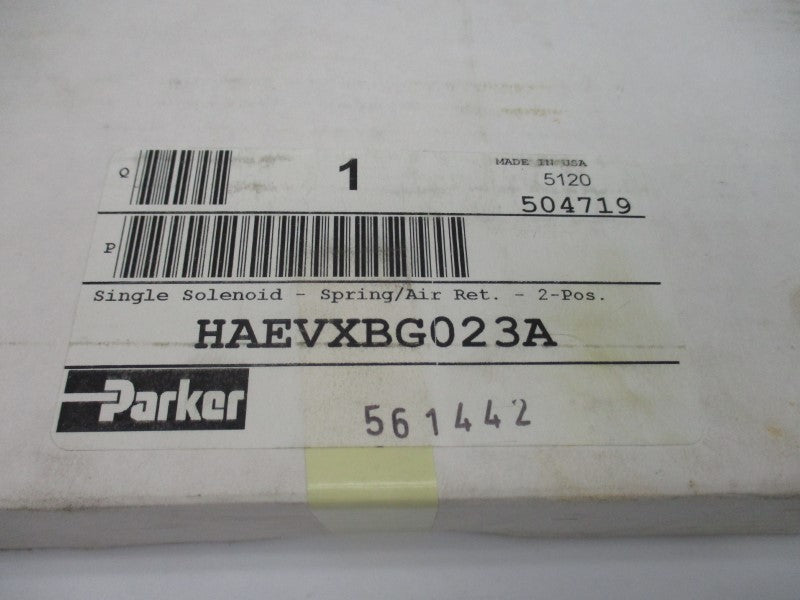 PARKER HAEVXBG023A NSFS