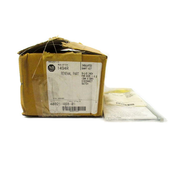 ALLEN BRADLEY 40021-468-01 30/60A 9-1/2" (BR/WH) NSMP