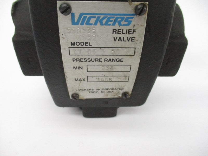 VICKERS CT06B50 590536 125-1000PSI (BLACK) NSNP