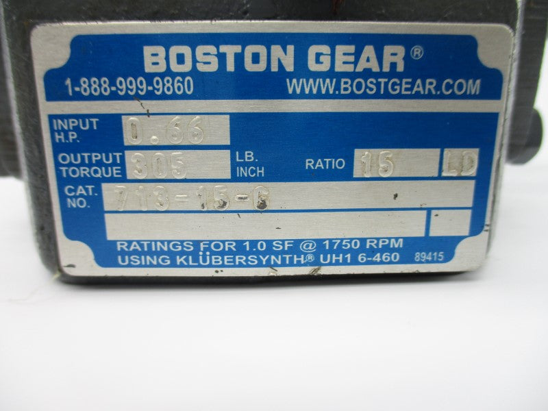 BOSTON GEAR 713-15-G UNMP