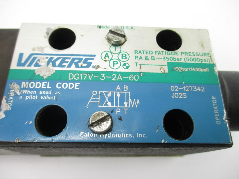 VICKERS DG17V32A60 02-127342 5000PSI UNMP