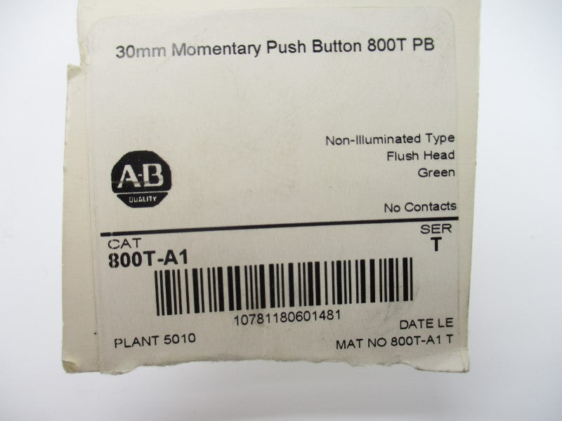 INDUSTRIAL SPARE PART 800T-A1 SER. T (WH) NSMP