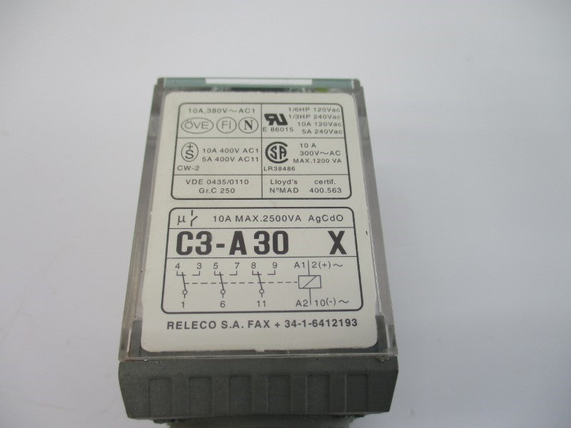 RELECO C3-A30X 24VDC 10A UNMP