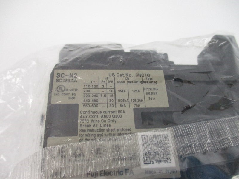 FUJI ELECTRIC 3NC1Q 200-220V 70A NSNP
