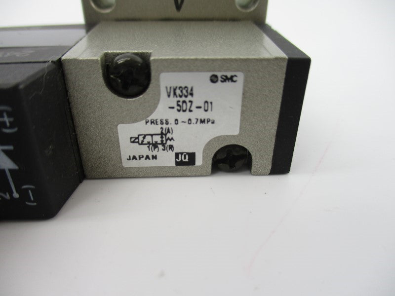 SMC VK334-5DZ-01 24VDC NSNP