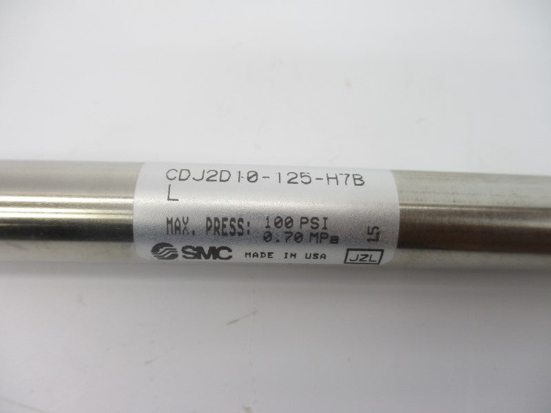 SMC CDJ2D10-125-H7BL 100PSI NSNP