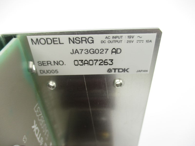 TDK NSRG JA73G027AD 25V 10A NSNP