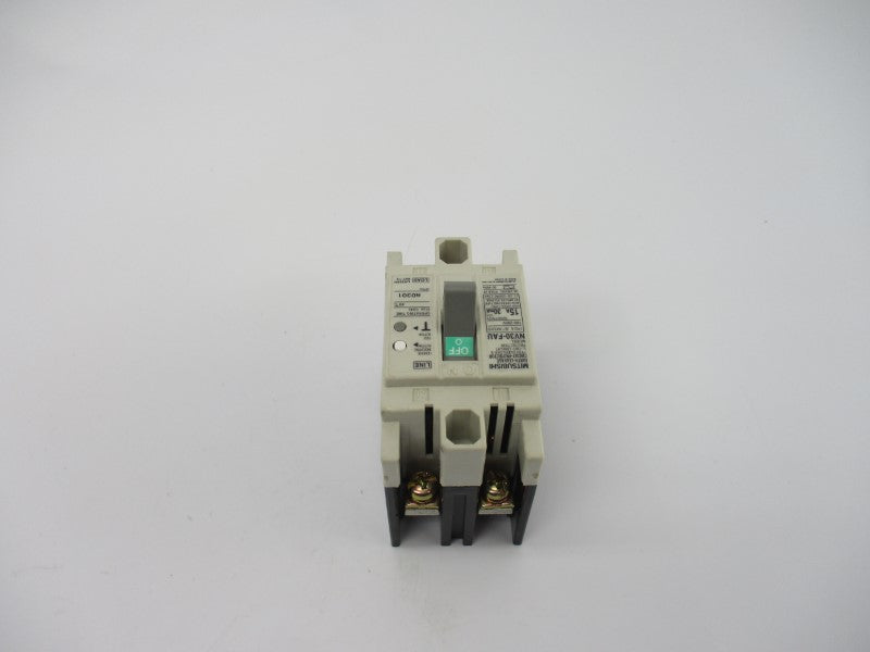 MITSUBISHI NV30-FAU2P15A30 240VAC 15A NSNP