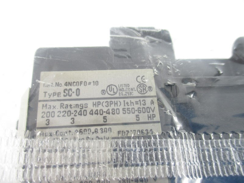 FUJI ELECTRIC 4NC0F0A10 100/100-110V 13A NSNP