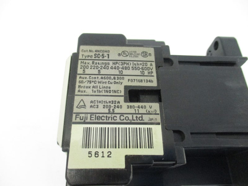 FUJI ELECTRIC 4NC0H0 100-110/110-120V 20A NSNP