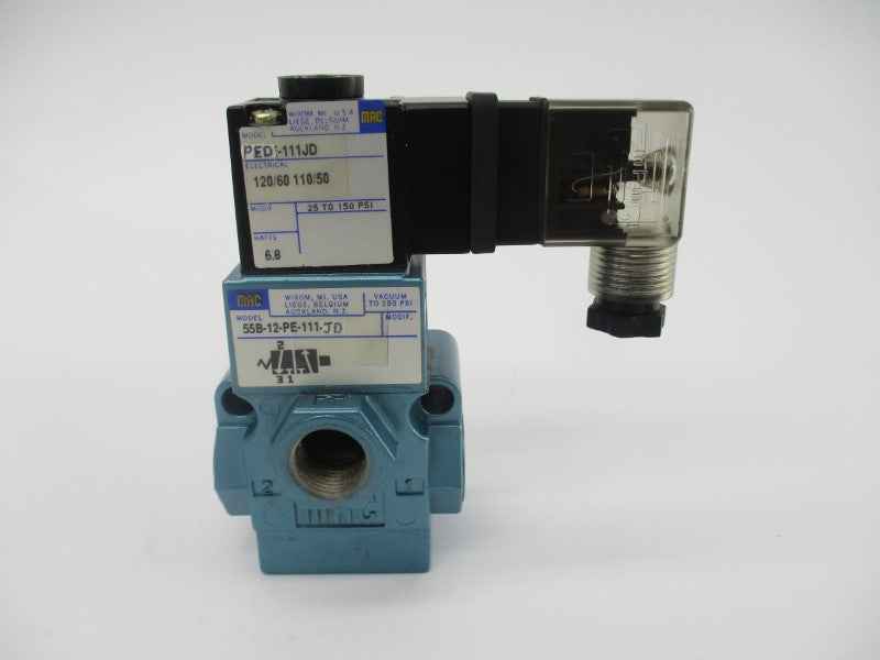 MAC 55B-12-PE-111JD 110/120V 25-150PSI NSMP