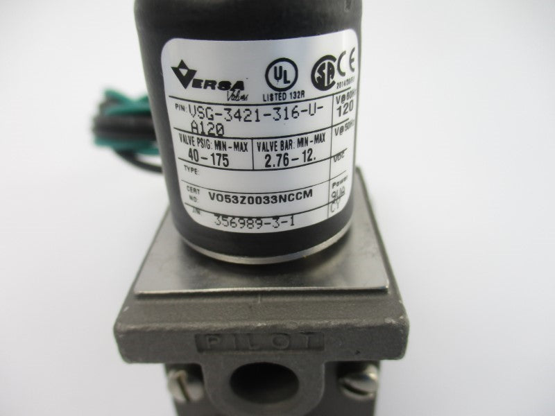 VERSA VSG-3421-316-U-A120 120V 40-175PSI NSNP
