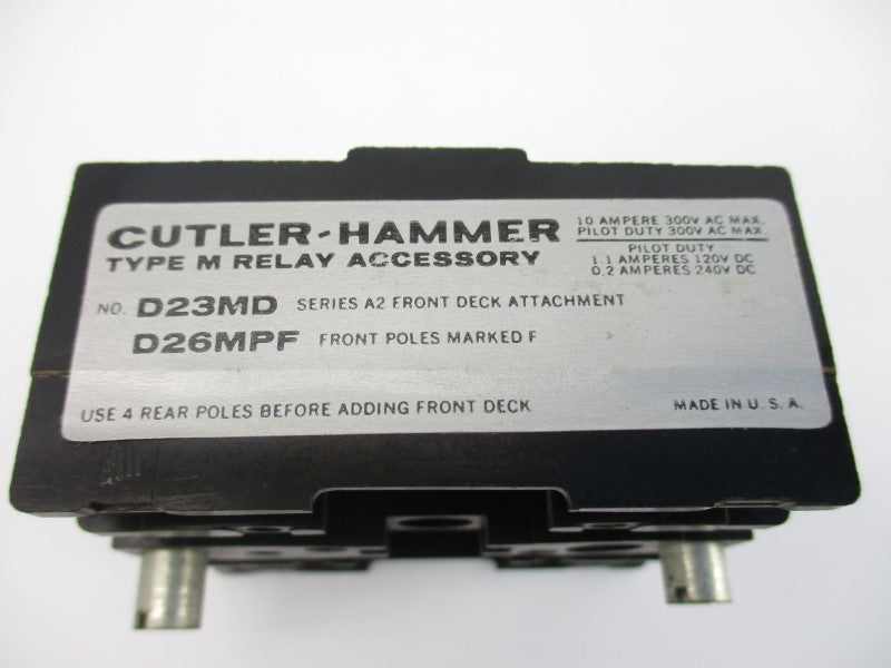 CUTLER HAMMER D23MD SER. A2 300VAC 10A NSNP