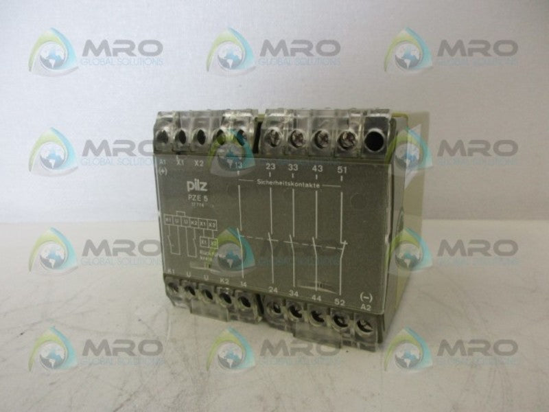 PILZ PZE5 SAFETY RELAY  NSMP