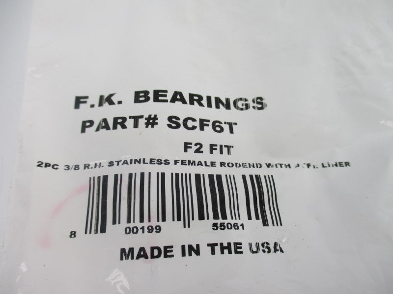 F.K. BEARINGS SCF6T NSMP