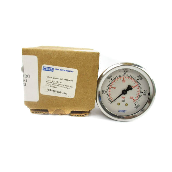 WIKA 9692245 3000PSI 2.5" NSMP