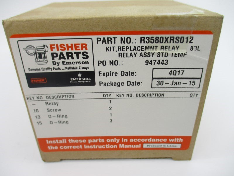 FISHER R3580XRS012 NSMP