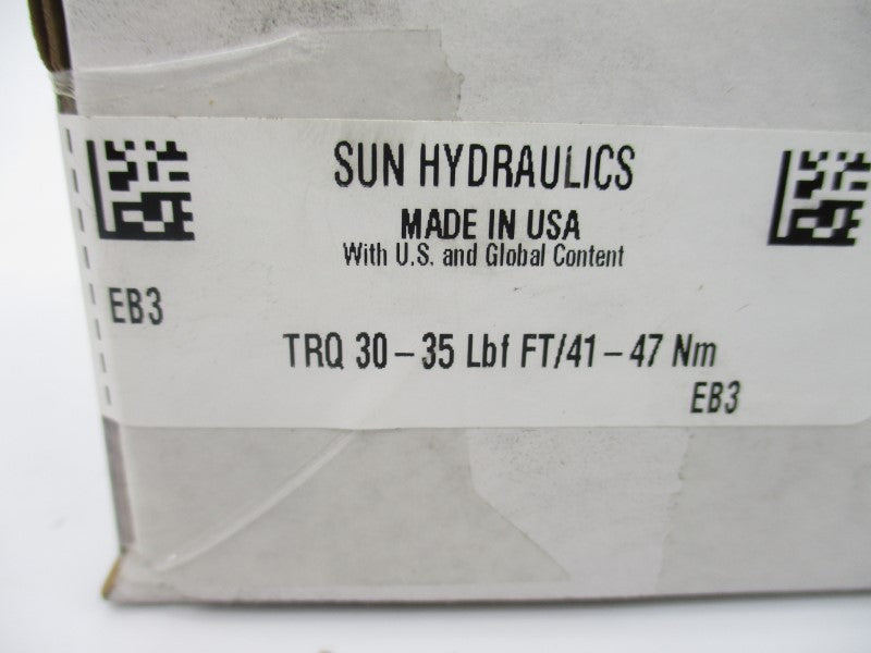 SUN HYDRAULICS EB3 NSFS