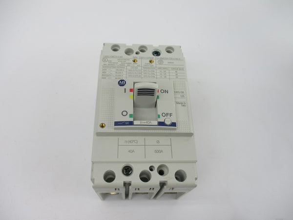 ALLEN BRADLEY 140G-G6C3-C40 SER. A 480V 40A NSMP