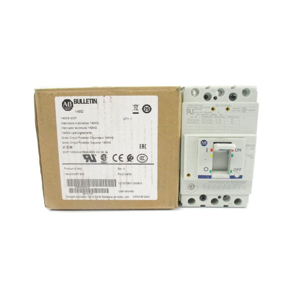 ALLEN BRADLEY 140MG-G8P-B30 SER. A 480V 3A NSMP