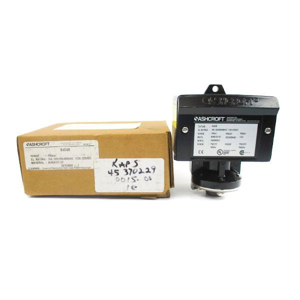 ASHCROFT B424B 480VAC 15A 100PSI NSMP