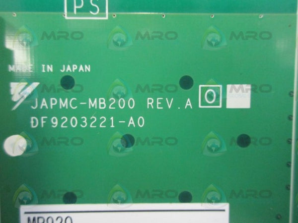 YASKAWA JAPMC-MB200 9 SLOT MOUNT BASE UNMP