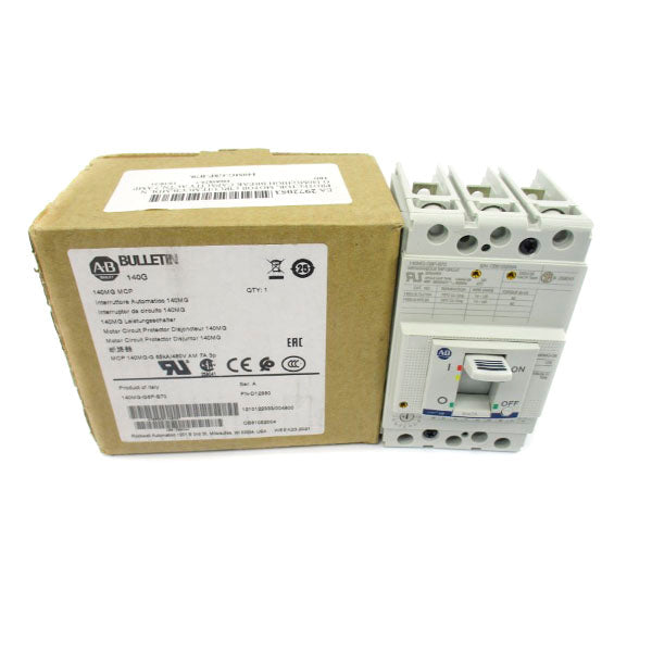 ALLEN BRADLEY 140MG-G8P-B70 SER. A 480VAC 7A NSMP