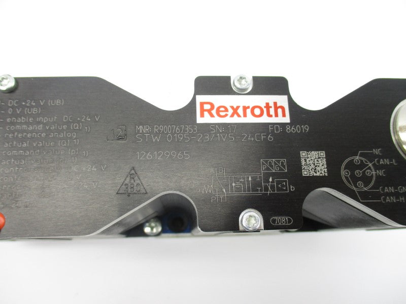 REXROTH R900767353 STW0195-23/1V5-24CF6 24V NSNP