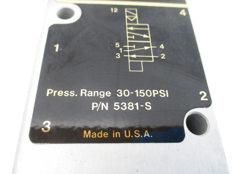 MILLER 5381-S 120V 30-150PSI NSNP