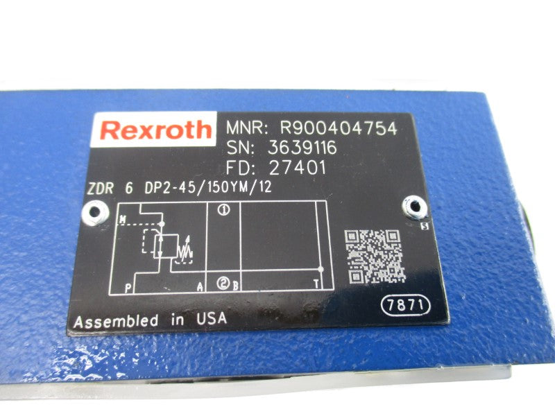 REXROTH R900404754 ZDR6DP2-45/150YM/12 NSNP
