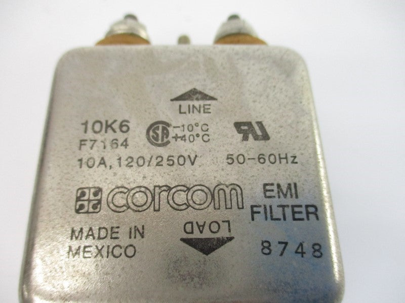 CORCOM 10K6 F7164 120/250V 10A NSNP
