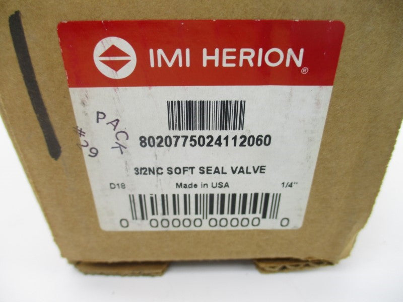 HERION 8020775024112060 120V 120PSI 1/4" NSMP