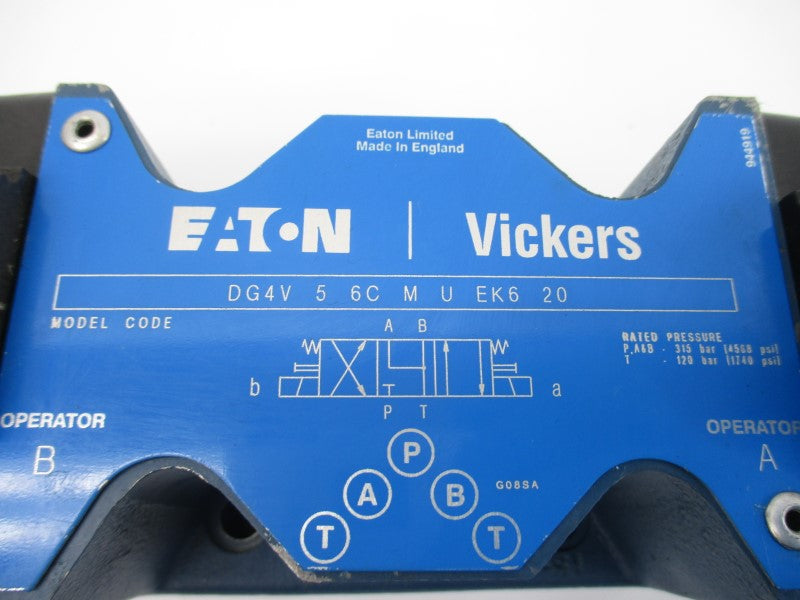 EATON VICKERS DG4V56CMUEK620 115V 4568PSI UNMP