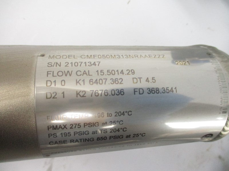 EMERSON CMF050M313NRAAEZZZ 275PSI NSNP