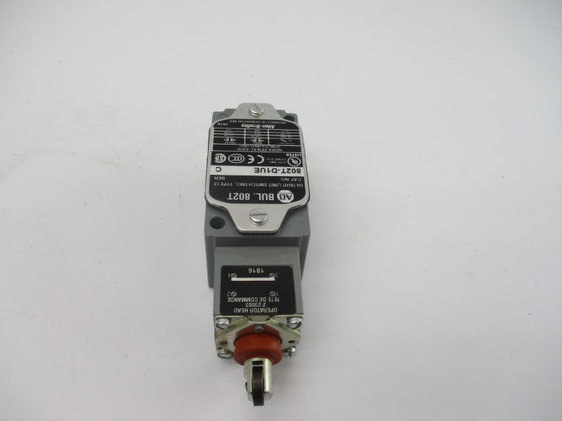 ALLEN BRADLEY 802T-D1UE SER. C 120-600VAC 60A (WH) NSMP