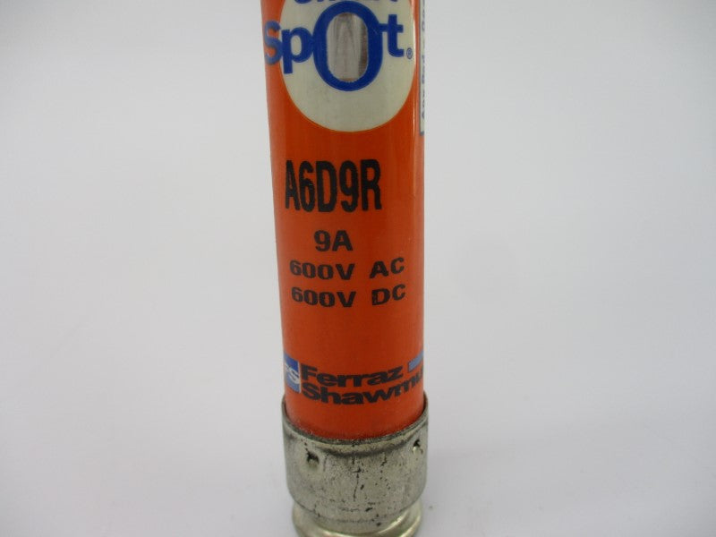 FERRAZ SHAWMUT A6D9R 600VAC/DC 9A NSNP