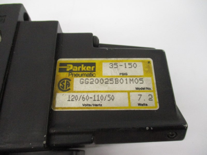 PARKER GG20025B01M05 110-120V 35-150PSI NSNP