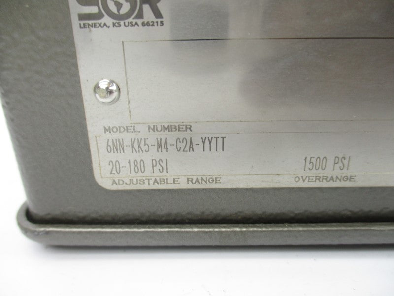 SOR 6NN-KK5-M4-C2A-YYTT 20-180PSI NSNP