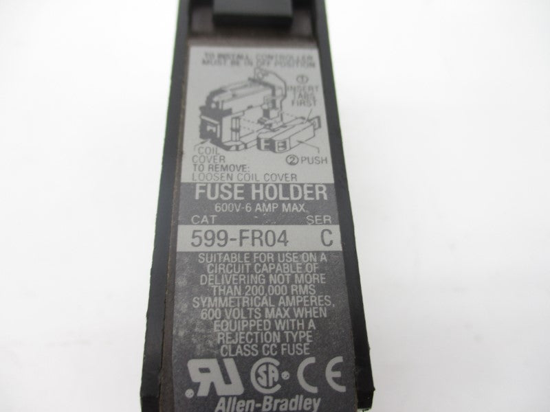 ALLEN BRADLEY 599-FR04 SER. C 600V 6A NSNP