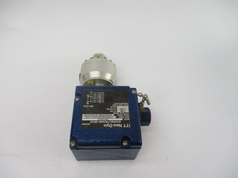 ITT 160P16CC3 125/250VAC 11A 400PSI NSNP