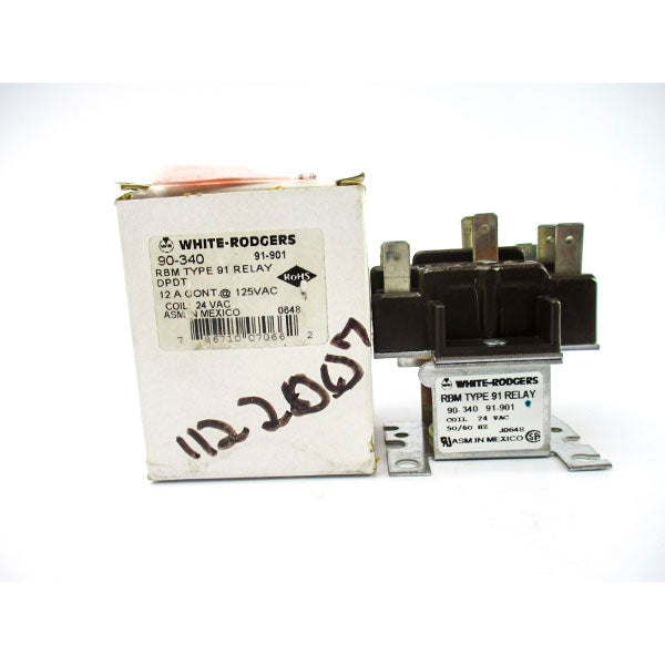 WHITE RODGERS 90-340 24VAC 12A NSMP