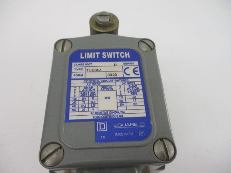 SQUARE D 9007TUB3S1 SER. D 600VAC 30A NSNP